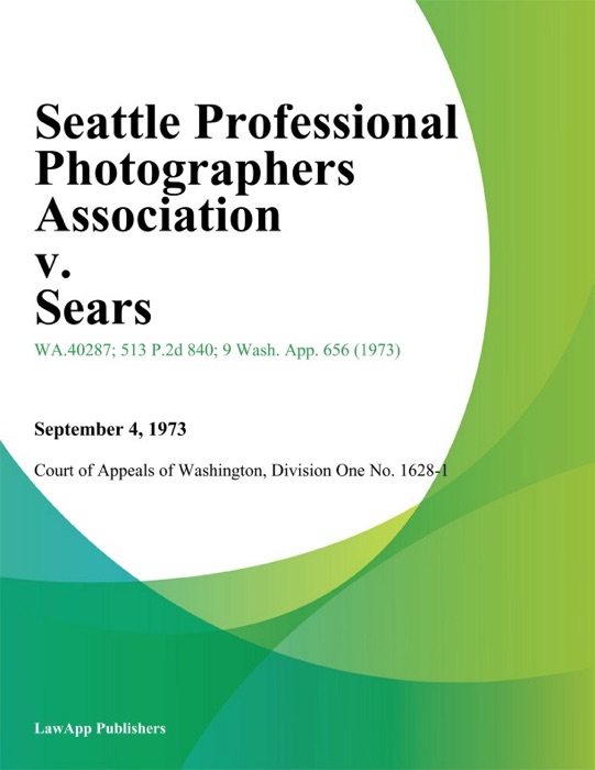 Seattle Professional Photographers Association v. Sears