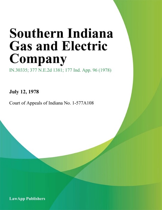 Southern Indiana Gas and Electric Company