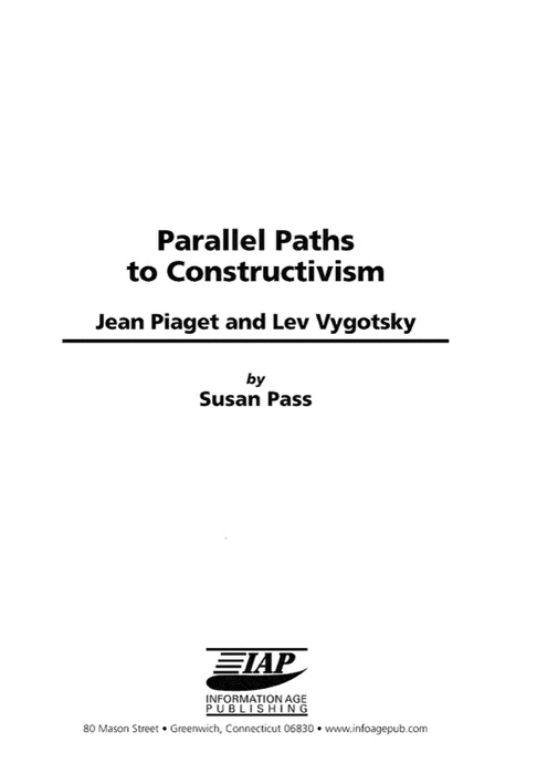 Parallel Paths to Constructivism