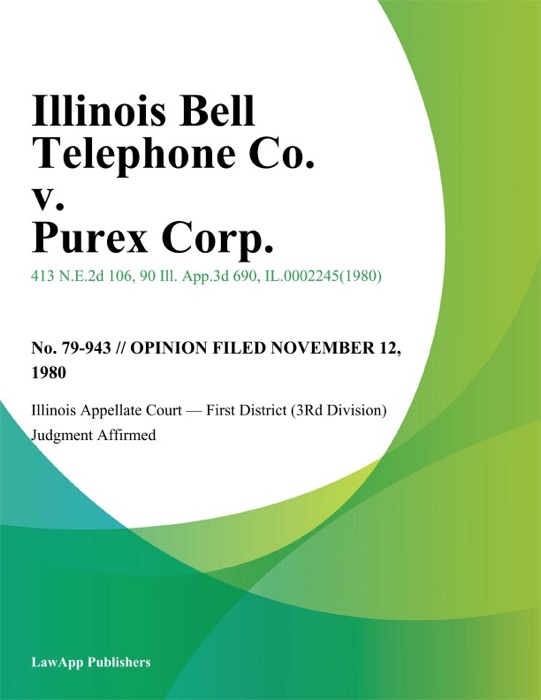 Illinois Bell Telephone Co. v. Purex Corp.