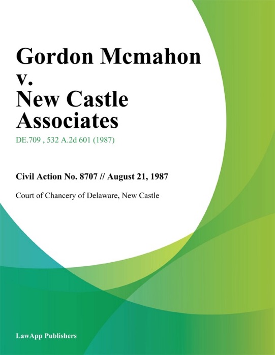 Gordon Mcmahon v. New Castle Associates