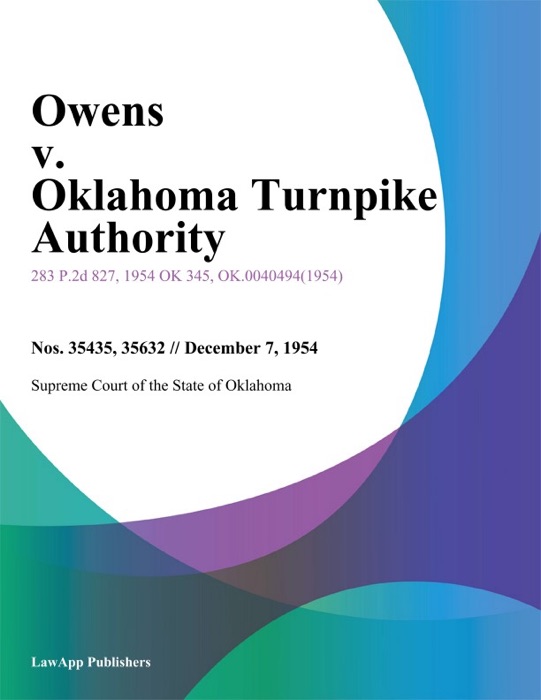 Owens v. Oklahoma Turnpike Authority