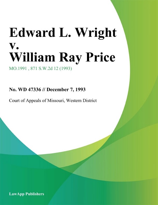 Edward L. Wright v. William Ray Price