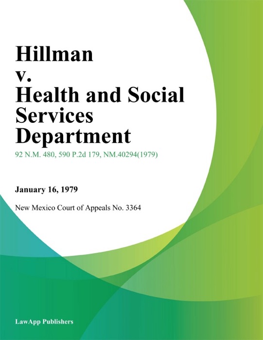 Hillman V. Health And Social Services Department