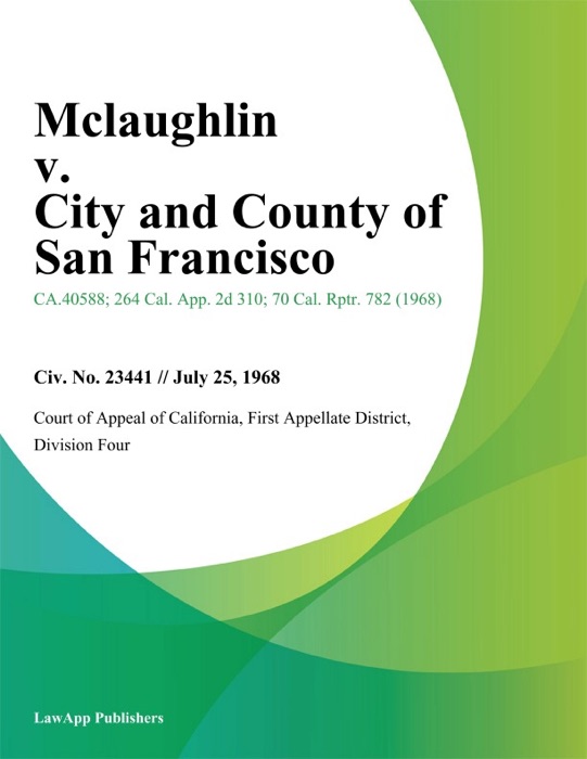 Mclaughlin v. City and County of San Francisco