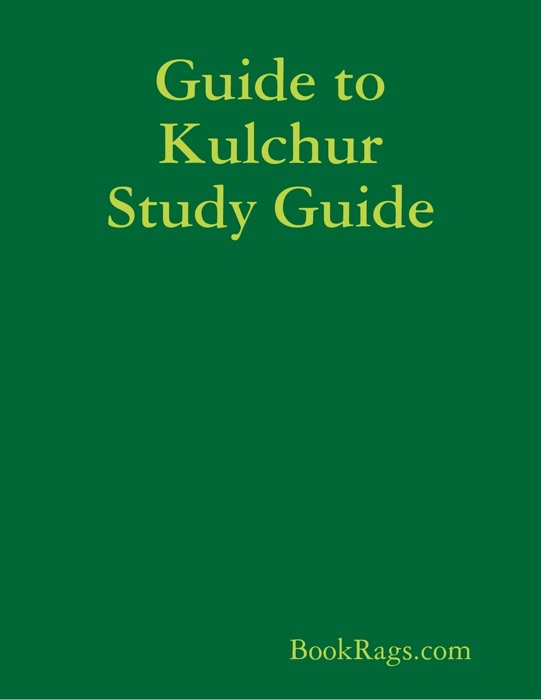 Guide to Kulchur Study Guide