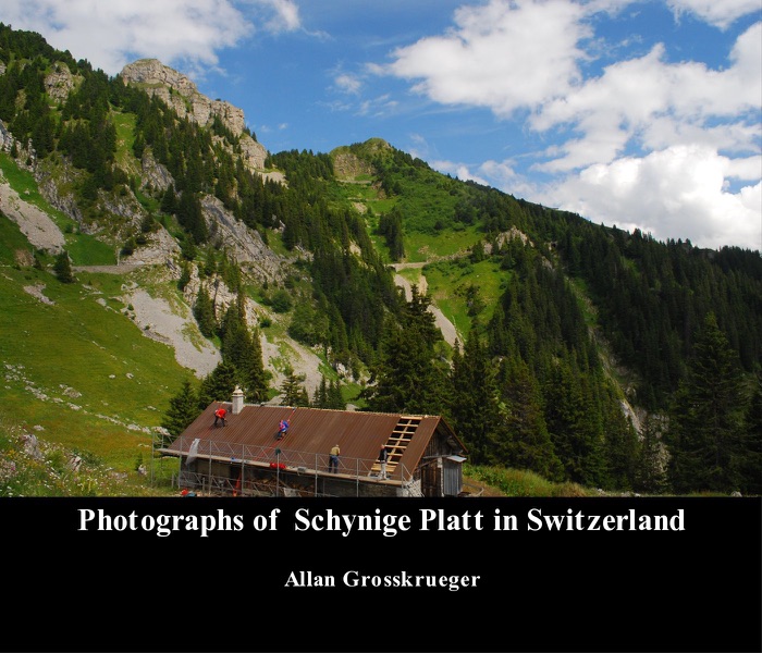 Photographs of  Schynige Platt in Switzerland