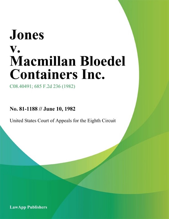 Jones v. Macmillan Bloedel Containers Inc.