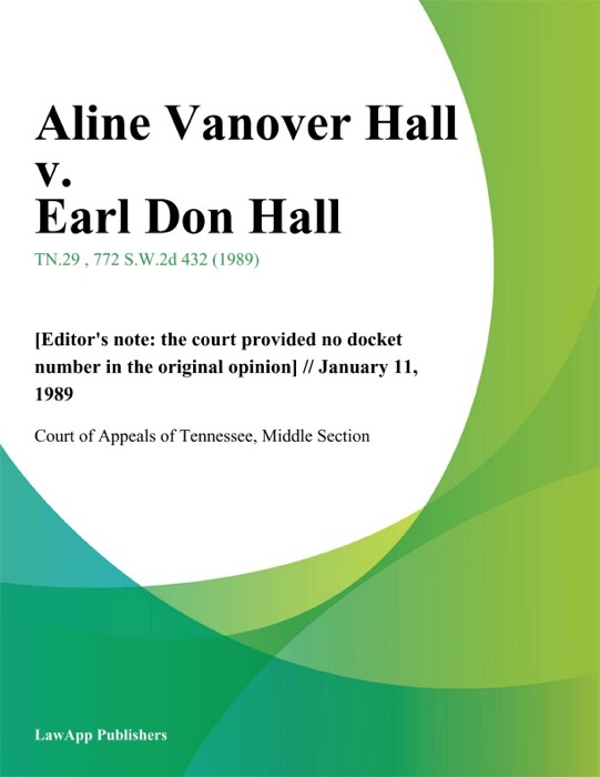 Aline Vanover Hall v. Earl Don Hall
