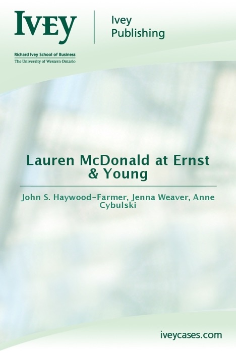 Lauren McDonald at Ernst & Young