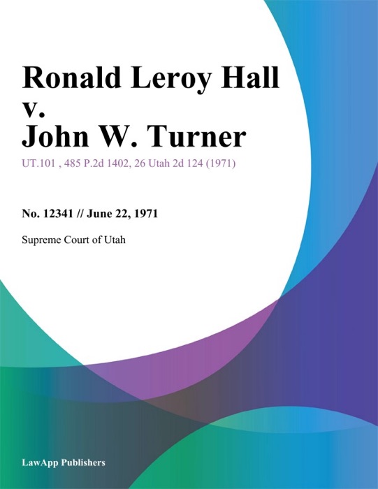 Ronald Leroy Hall v. John W. Turner