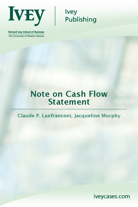 Note on Cash Flow Statement