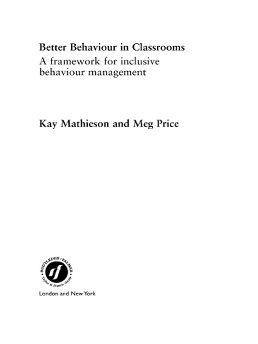 Better Behaviour in Classrooms