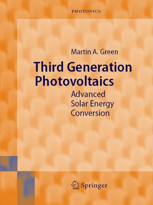 Third Generation Photovoltaics