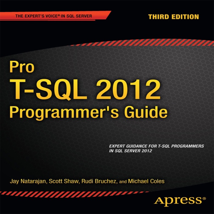 Pro T-SQL 2012 Programmer's Guide