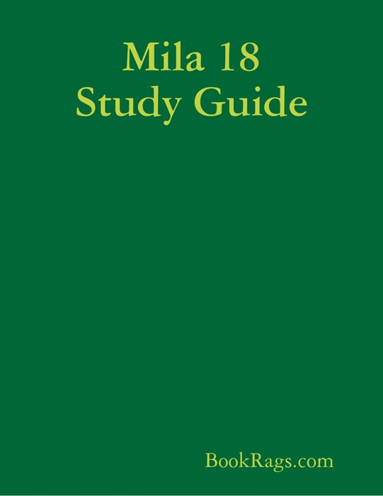 Mila 18 Study Guide