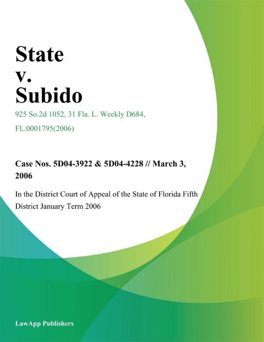 State v. Subido