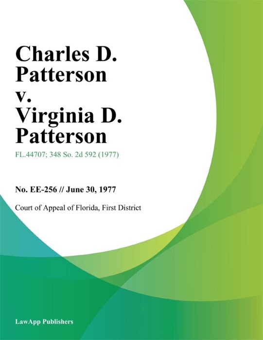 Charles D. Patterson v. Virginia D. Patterson