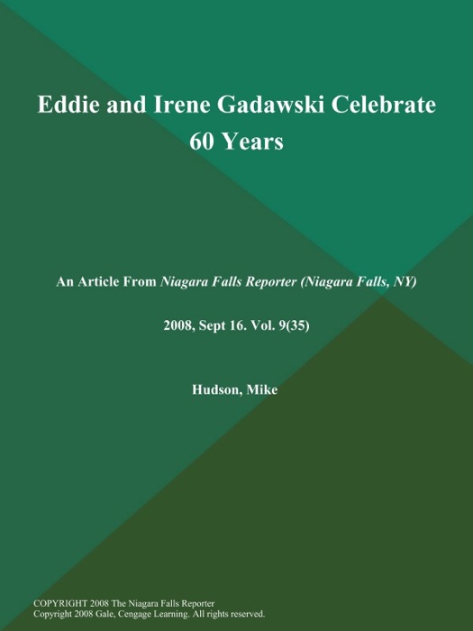 Eddie and Irene Gadawski Celebrate 60 Years