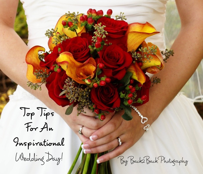 Top Tips For An Inspirational Wedding