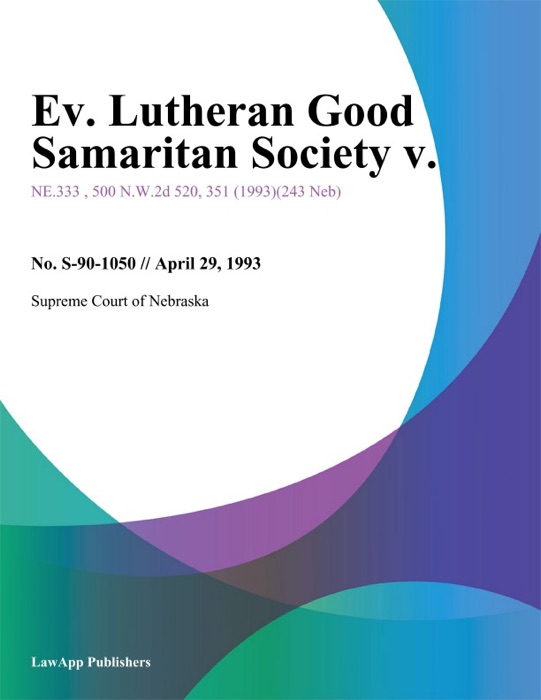 Ev. Lutheran Good Samaritan Society v.