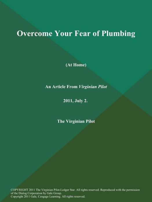 Overcome Your Fear of Plumbing (At Home)