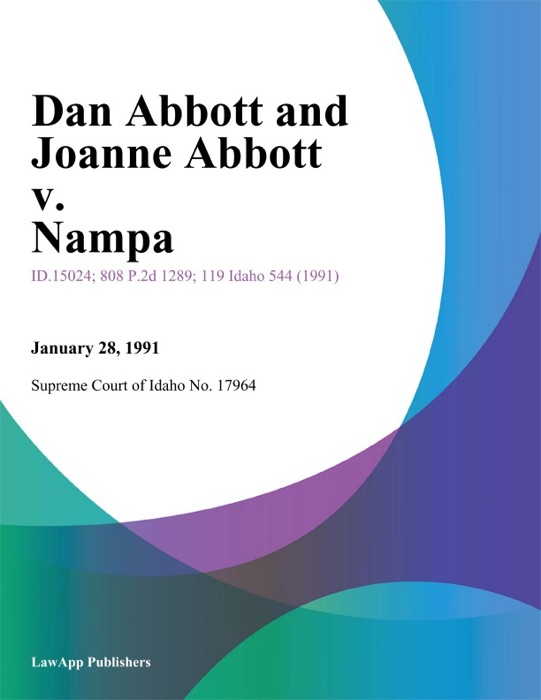 Dan Abbott and Joanne Abbott v. Nampa