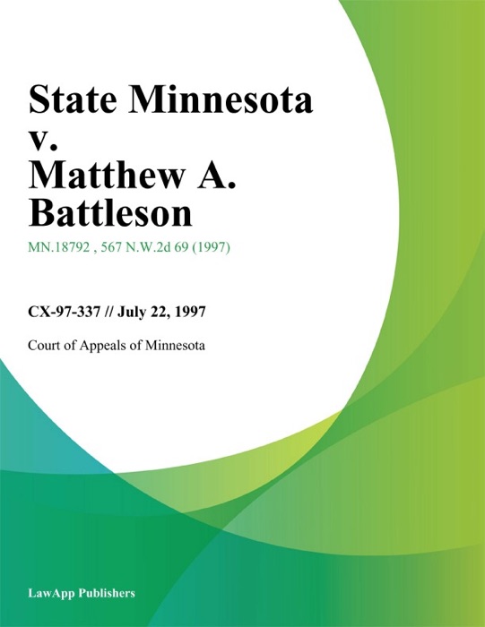 State Minnesota v. Matthew A. Battleson