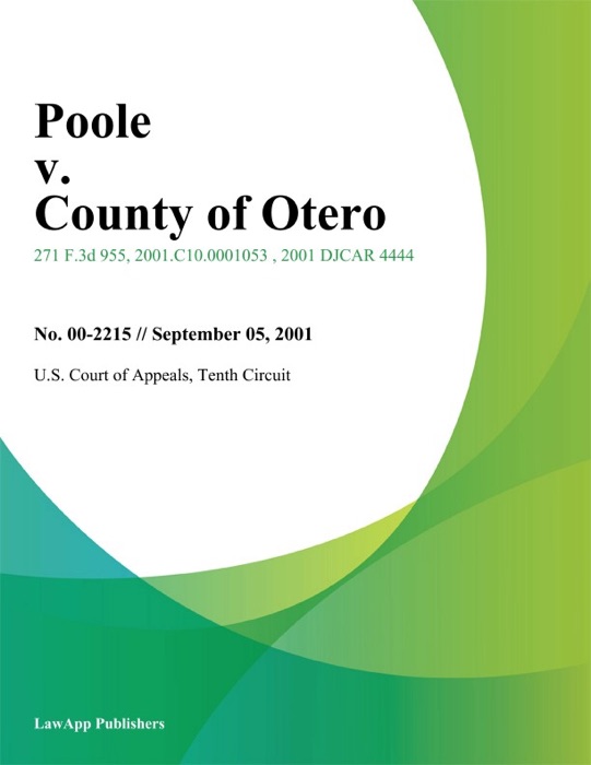 Poole v. County of Otero