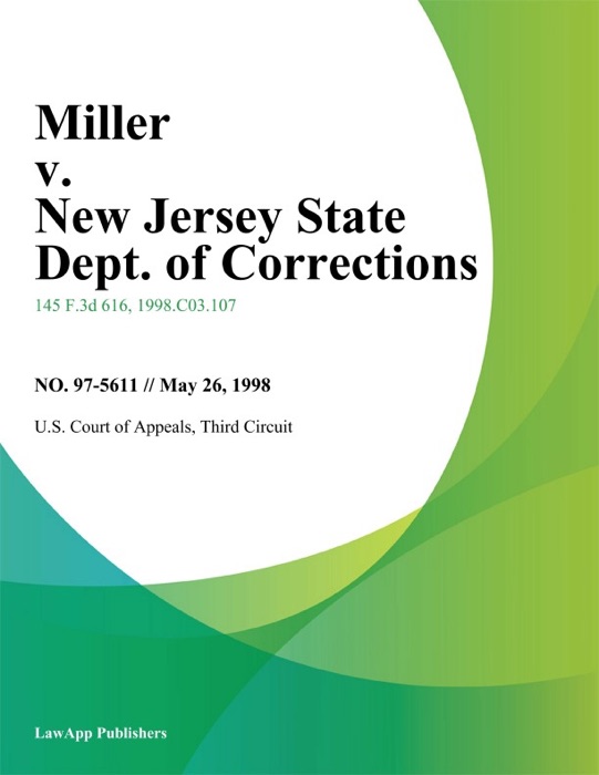 Miller v. New Jersey State Dept. of Corrections