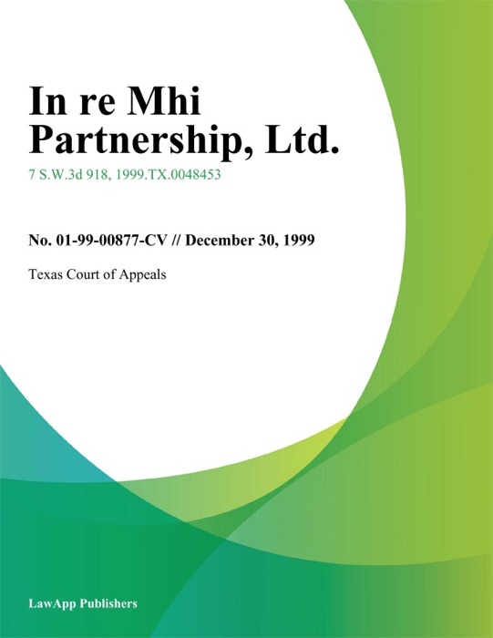 In Re Mhi Partnership