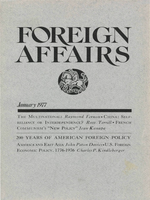 Foreign Affairs - January 1977