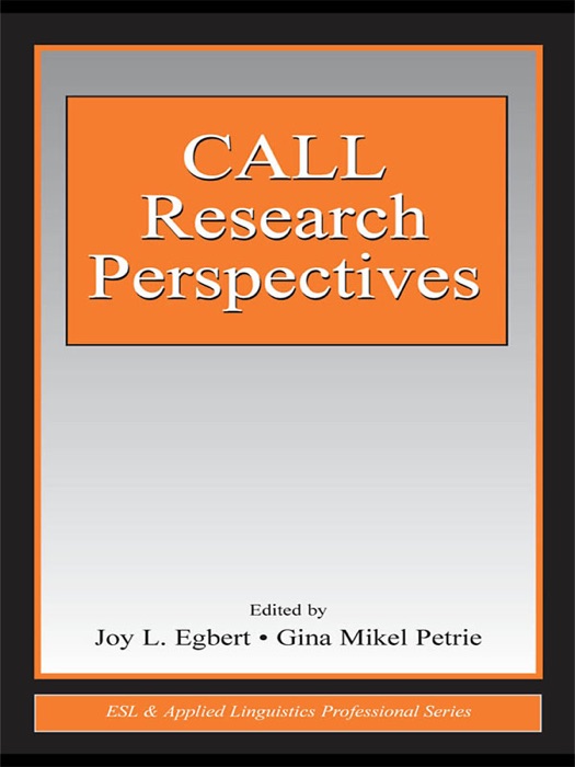 CALL Research Perspectives