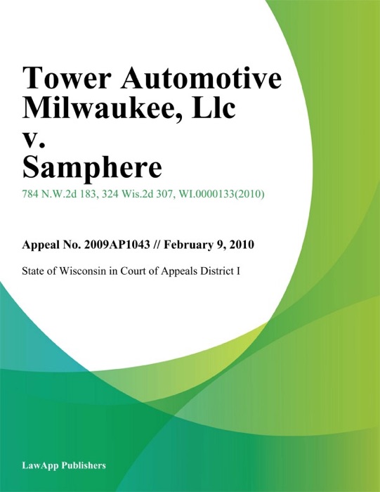 Tower Automotive Milwaukee