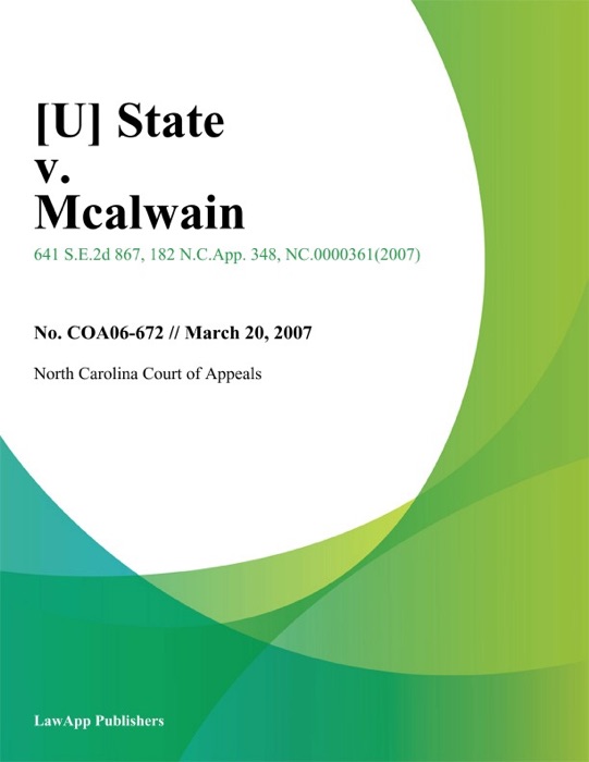 State v. Mcalwain