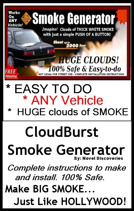 CloudBurst Smoke Generator: Make Huge Clouds of Smoke