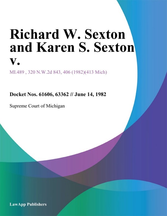 Richard W. Sexton and Karen S. Sexton v.