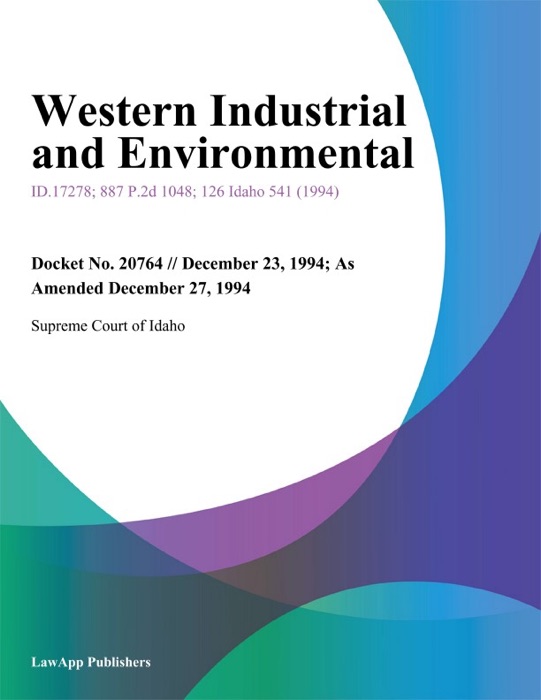 Western Industrial and Environmental