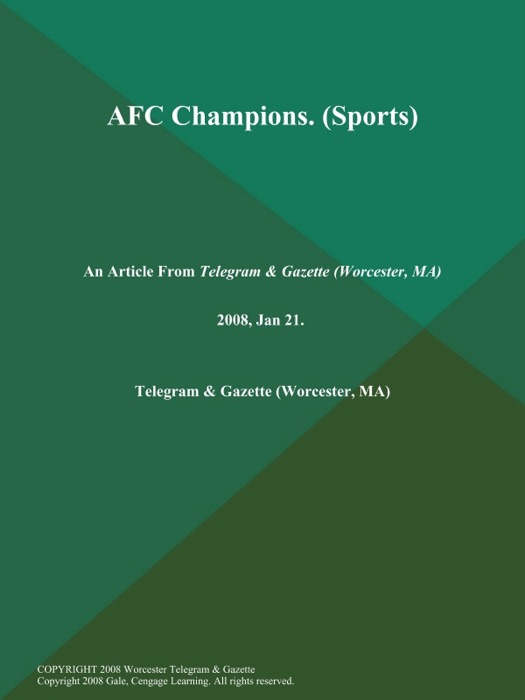AFC Champions (Sports)