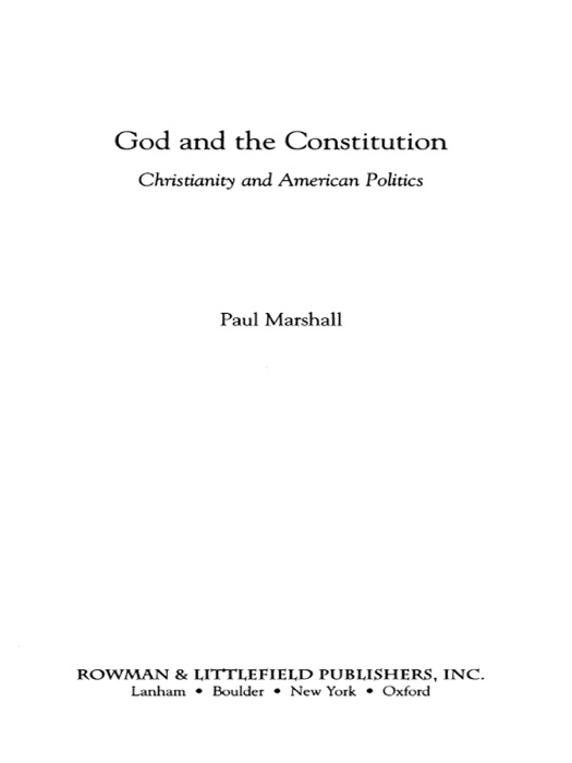 God and the Constitution