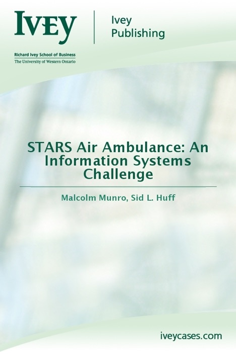 STARS Air Ambulance: An Information Systems Challenge