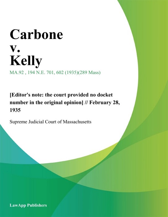 Carbone v. Kelly