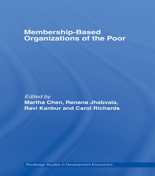 Membership Based Organizations of the Poor