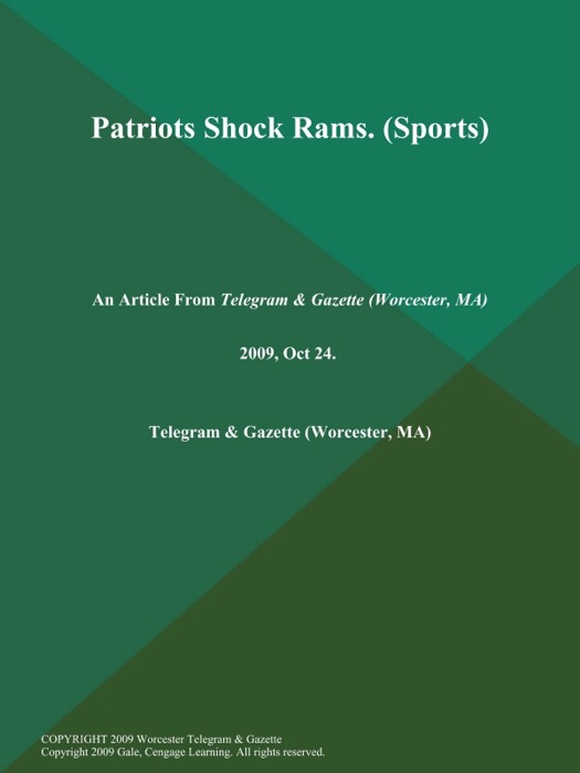 Patriots Shock Rams (Sports)