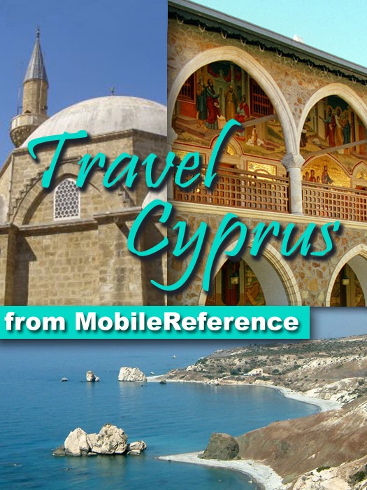 Cyprus Illustrated Travel Guide, Greek and Turkish Phrasebooks & Maps (Mobi Travel)