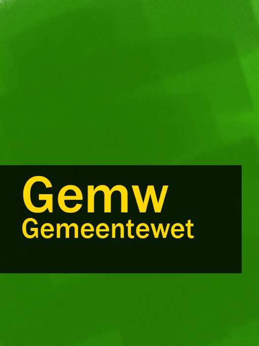 Gemeentewet - Gemw