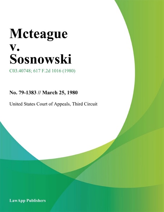 Mcteague v. Sosnowski