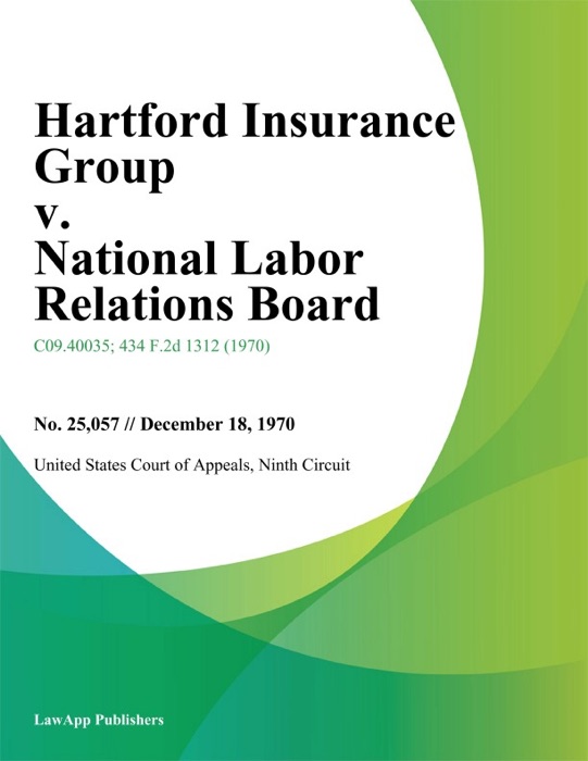 Hartford Insurance Group v. National Labor Relations Board