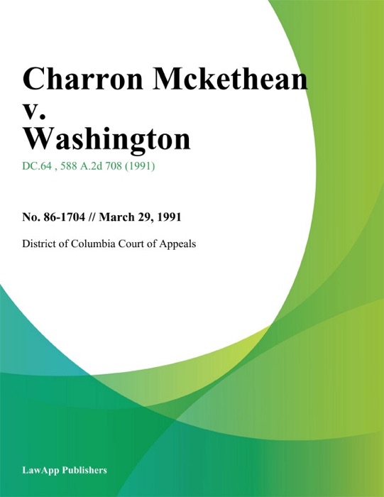 Charron Mckethean v. Washington