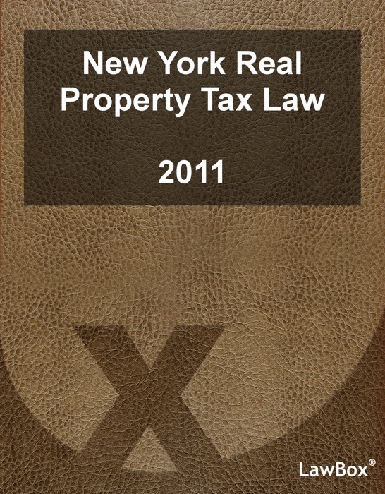 New York Real Property Tax Law 2011
